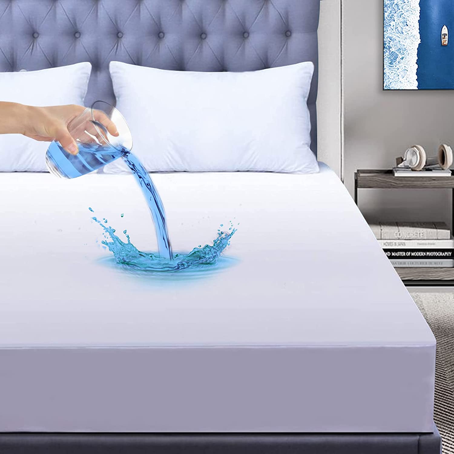TERRY WATER PROOF METRESS COVER