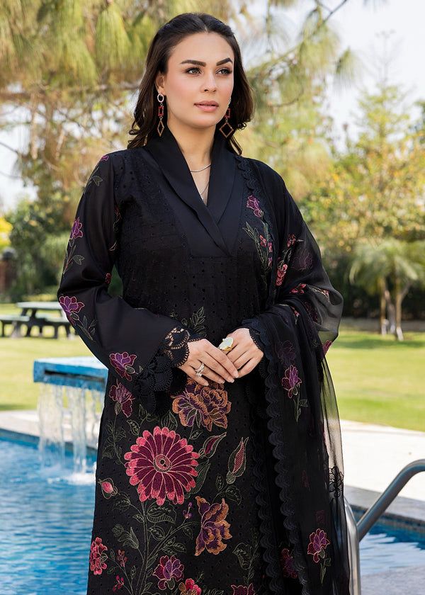 LAWN 3PCS  EMBORIDERY ....CODE 7157