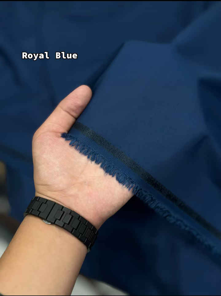 J. Junaid Jamshed wash and Wear PREMIUM   Royal blue