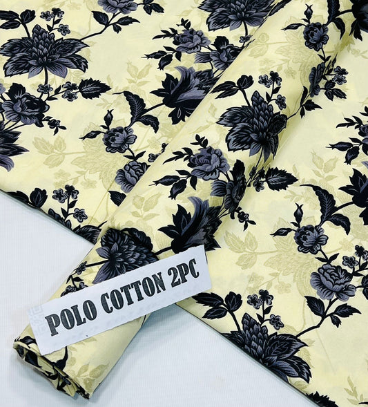 2pcs polo cotton Mid season to winter ❄️ fabric 100% original