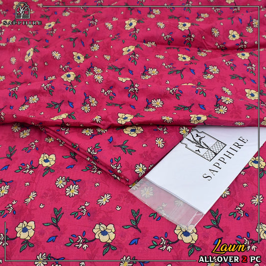 2pcs lawn Allover